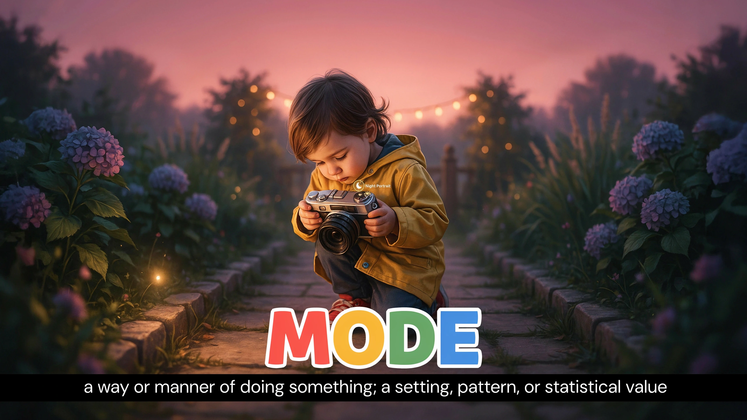 English Illustration for mode